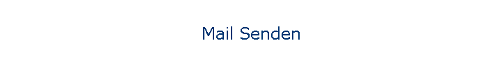 Mail Senden