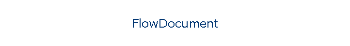 FlowDocument